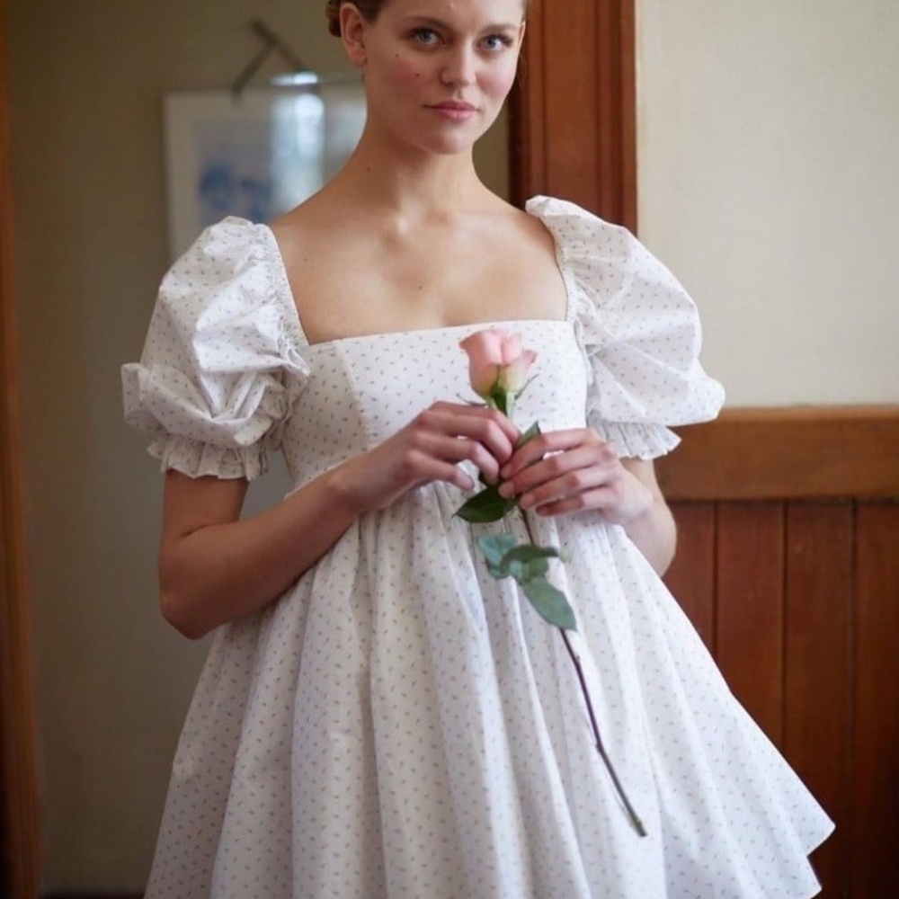 BNWT Selkie Cottage Puff Dress in Rosebud Size 1X